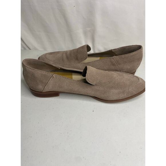 Women's Dolce Vita Loafers Slip On Calla Gray Suede Leather Work Casual Size 7 - Picture 13 of 15